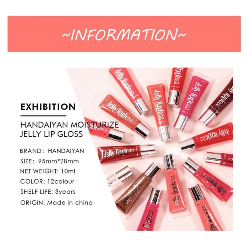 Son bóng dạng thạch màu sắc dễ thương hiệu HANDAIYAN | BigBuy360 - bigbuy360.vn