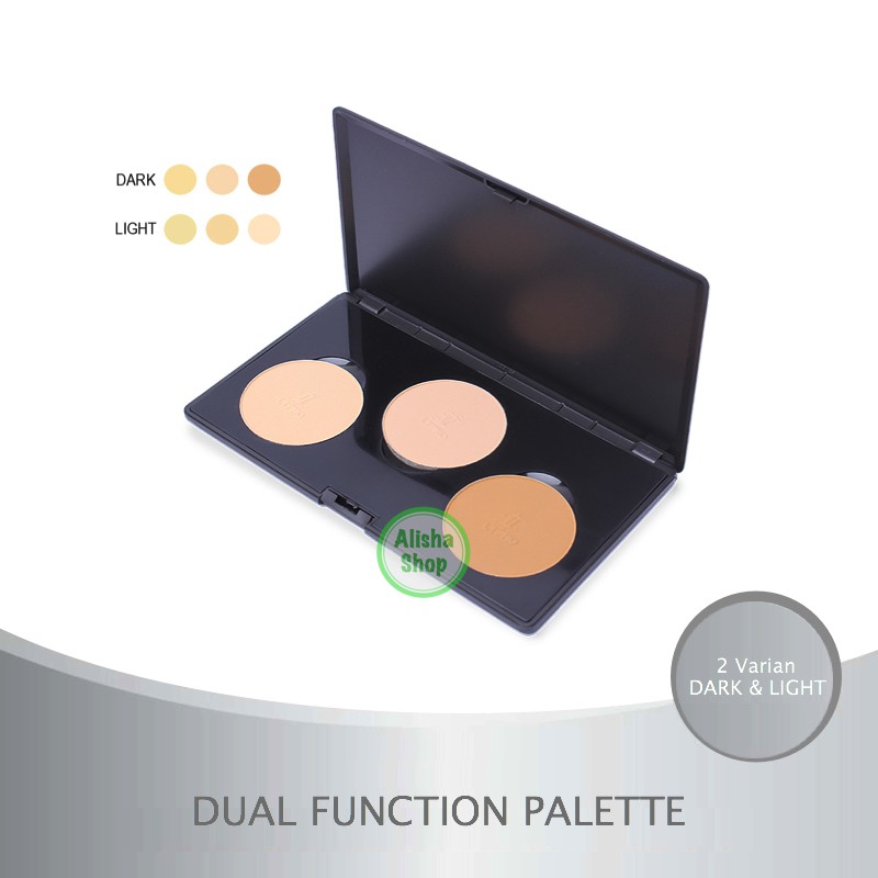 (hàng Mới Về) Bảng Phấn Mắt Hai Màu Trang Điểm Chuyên Nghiệp | BigBuy360 - bigbuy360.vn