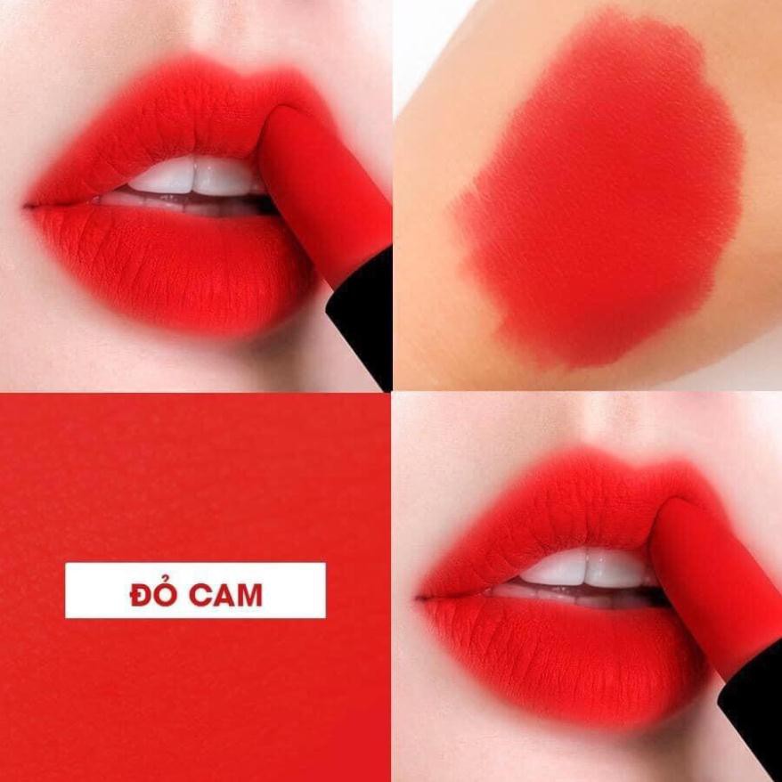 Đỏ Cam ] Son Sáp Phủ Phấn Dolly Không Chì Màu Đỏ Cam | BigBuy360 - bigbuy360.vn