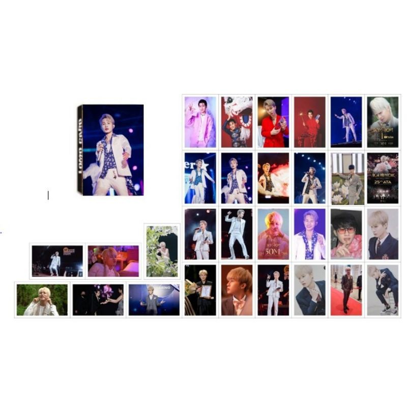 Lomo JACK J97 MV Lay La Lay mới nhất 1 hộp gồm 30 tấm | BigBuy360 - bigbuy360.vn