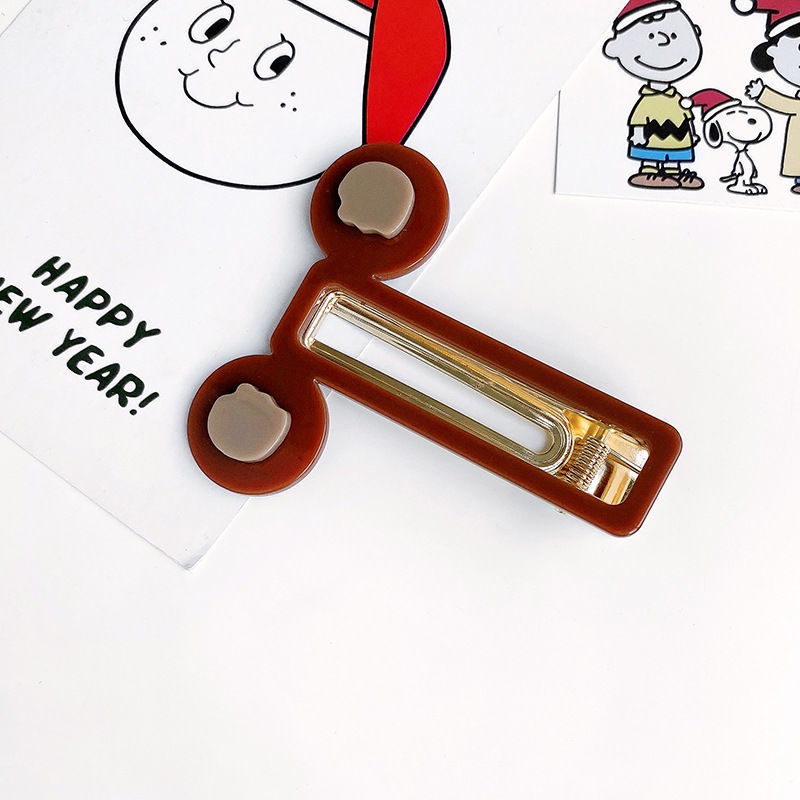 Kẹp Tóc Họa Tiết Hoạt Hình Phong Cách Hàn Quốc Xinh Xắn Cho Bé Gái