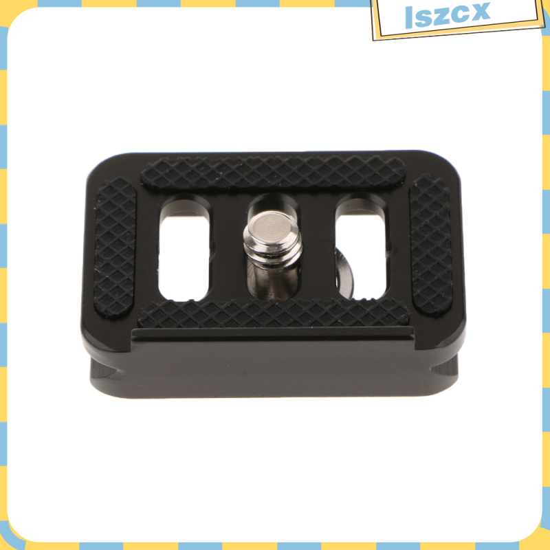 TY-C10 Professional Aluminum Quick Release Plate 1/4 For Tripod Ball Head - Black