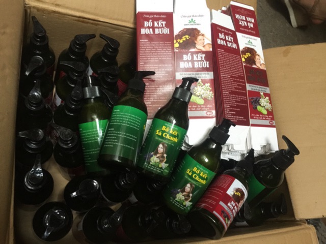 Dầu gội thảo dược Bồ kết sả chanh sạch gàu, ngăn ngừa rụng tóc hiệu quả