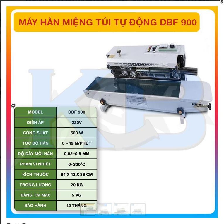 MÁY HÀN MIỆNG TÚI TỰ ĐỘNG DBF 900