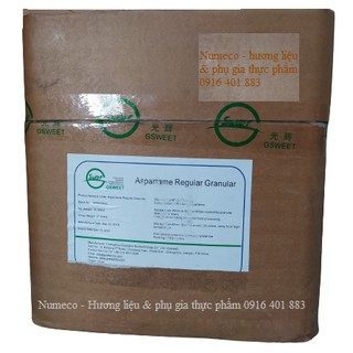 Chất tạo ngọt Aspartame-Gsweet 1kg
