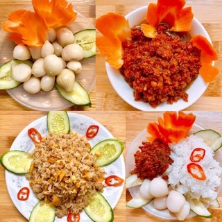 Mắm Tép Chưng Thịt
