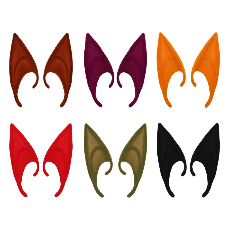 1 Cặp Tai Yêu Tinh Hóa Trang Halloween / Giáng Sinh Cho Nam Và Nữ