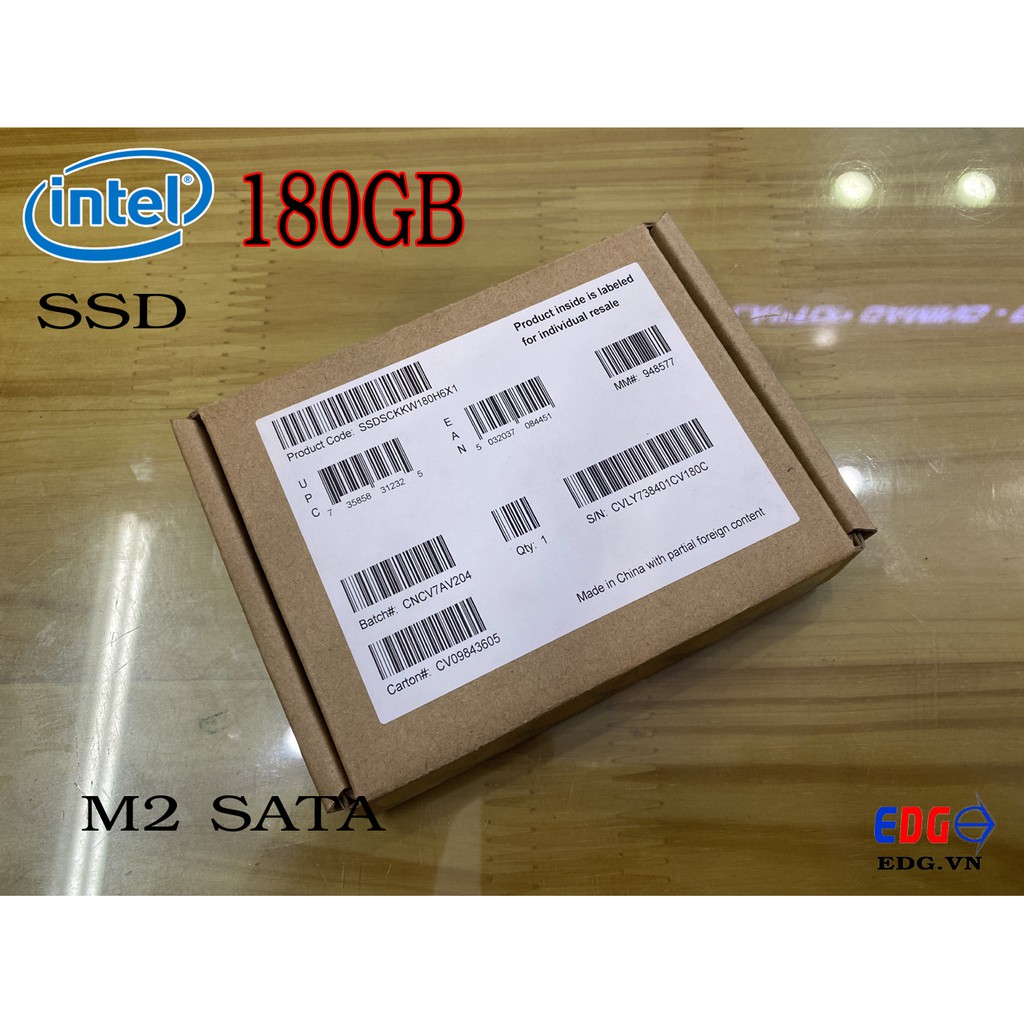 Ổ cứng SSD M2 2280 Intel 180gb hàng nhập khẩu bảo hành 36 tháng | BigBuy360 - bigbuy360.vn