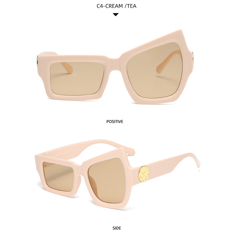 Kính Mát Kiểu Mới Hình Lông Mày Vui Nhộn Phong Cách Âu Mỹ 2022