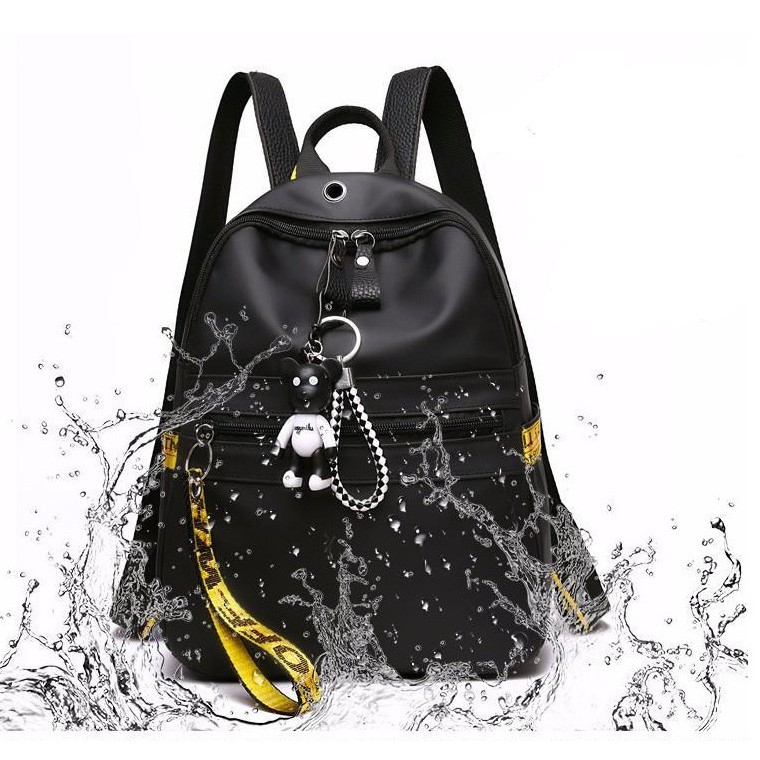 BALO NỮ THỜI TRANG VÀI DÙ CHỐNG NƯỚC BL161 TẶNG MÓC GẤU