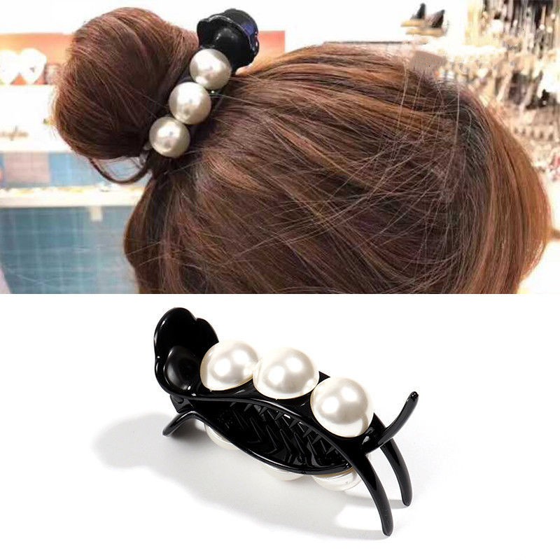 Kẹp tóc đính đá phong cách Hàn Quốc thời trang dành cho nữ