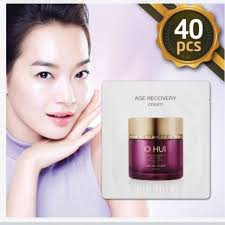 Gói kem dưỡng mắt Ohui tím giảm nhăn thâm và bọng mắt hiệu quả - Ohui Age Recovery Eye Cream 1ml