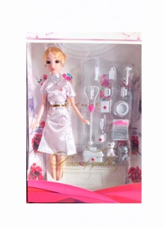 Hộp búp bê bác sĩ nữ