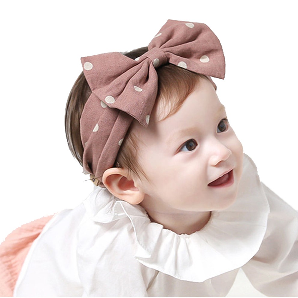 ❤XZQ-Cute Kids Girl Baby Headband Toddler Bow Flower Hair Band Headwear