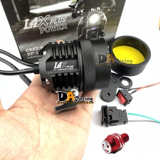 Đèn Trợ Sáng L4X Chip XM L2 [ Kèm Phụ Kiện ]