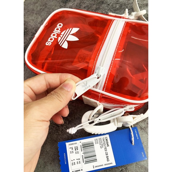 ⚡️XUẤT DƯ - SIÊU RẺ⚡️Túi đeo chéo mini Adidas Festival màu đen XUẤT DƯ FULL TEM TAG CODE