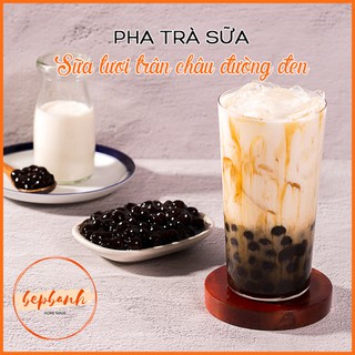 Set Trà Sữa Trân Châu Đường Đen - 5 món