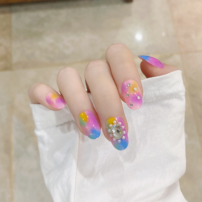 [ NBD 11 ] CHARM NƠ BỚM - Phom MÓNG DÀI  [ Tặng Keo Và Dụng Cụ ] Lẻ