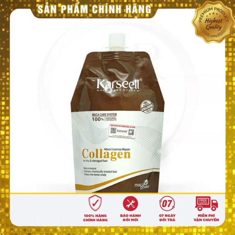 Ủ HẤP PHỦ LỤA  COLLAGEN KARSEELL 500ML -  PHỤC HỒI TÓC - HƯƠNG NƯỚC HOA