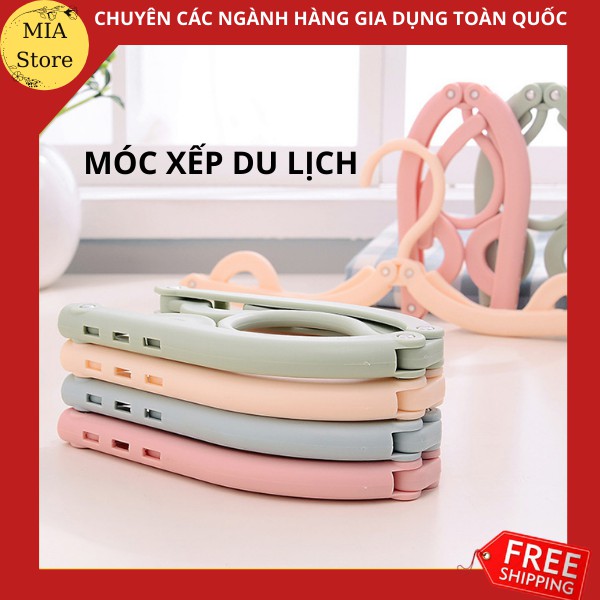 SALE[ SALE SỐC]Móc nhựa phơi đồ, Móc treo quần áo gấp gọn đa năng. nhỏ gọn khi đi du lịch,Sử dụng tại nhà