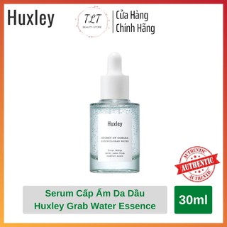Tinh chất cấp ẩm chuyên sâu da dầu, phục hồi da huxley essence grab water 30ml