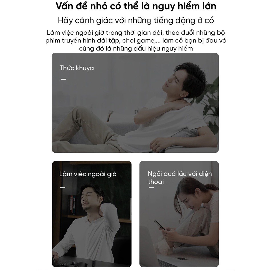 [SẴN HÀNG | HỎA TỐC] Máy Massage Cổ Xiaomi Jeeback G5 G3 KHÔNG DÂY - Fullbox