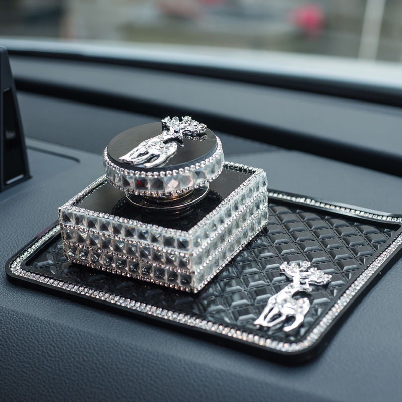 Nước Hoa Xe Hơi Đính Đá Cao Cấp - Nước Hoa Khử Mùi Trên Xe Hơi Sang Trọng