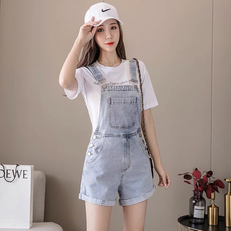 Yếm short nữ co dãn king168 , yếm nữ co dãn nhẹ thoải mái trẻ trung DC08