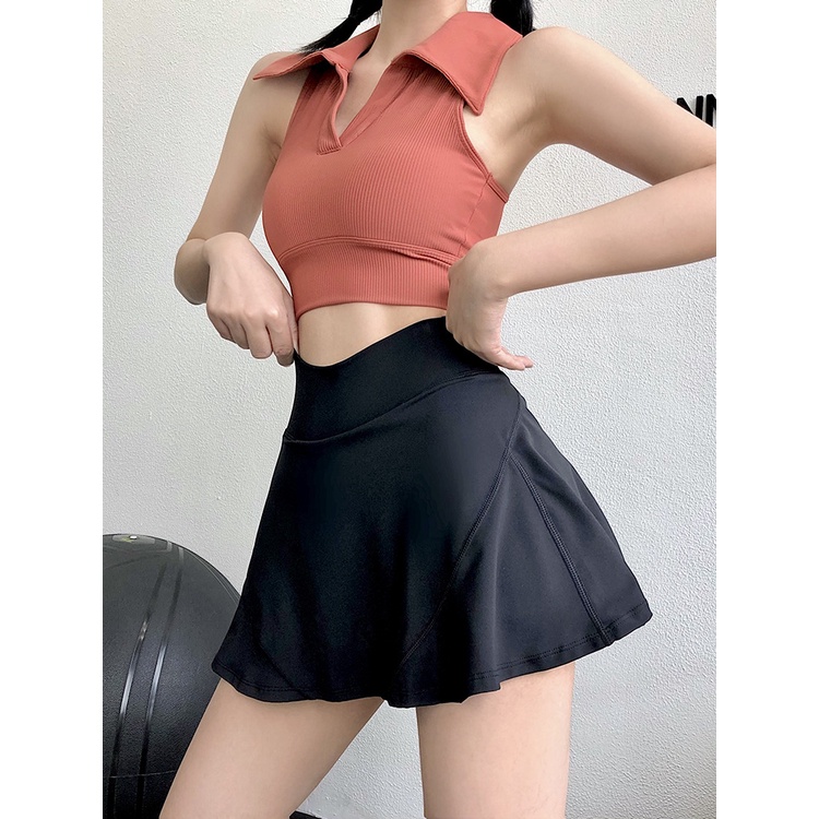 Chân váy ngắn ANRAN kiểu dáng thể thao nhanh khô thời trang cho nữ