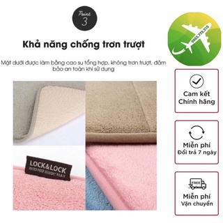 Thảm Chùi Chân Lock&Lock Memory Foam Basic