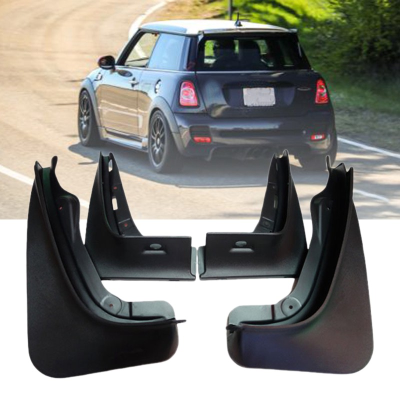 FENDER Bộ 4 Tấm Chắn Bùn Cho Xe Mini Cooper One R56 2008-2014