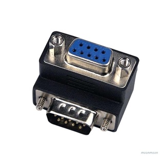 Cáp Chuyển Đổi Đầu Đực Sang Đầu Cái 90 Độ DB9 9 Pin RS 232 Chuyên Dụng