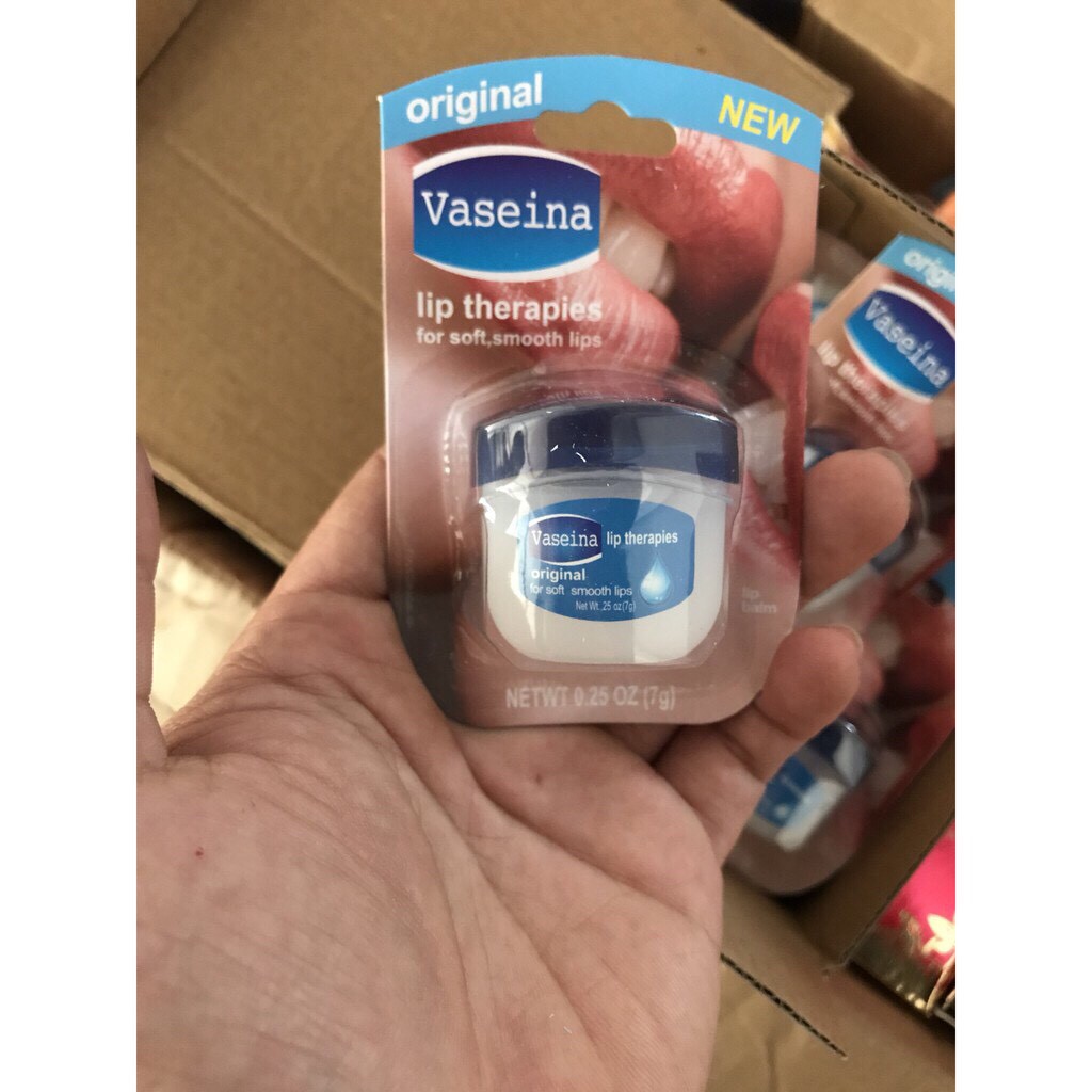 (Có Quà Tặng) Dưỡng môi Vaseline 7 Gram | BigBuy360 - bigbuy360.vn