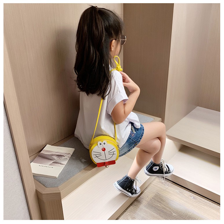 Túi đeo chéo TRẺ EM hoạt hình DORAEMON DOREMON dễ thương cute