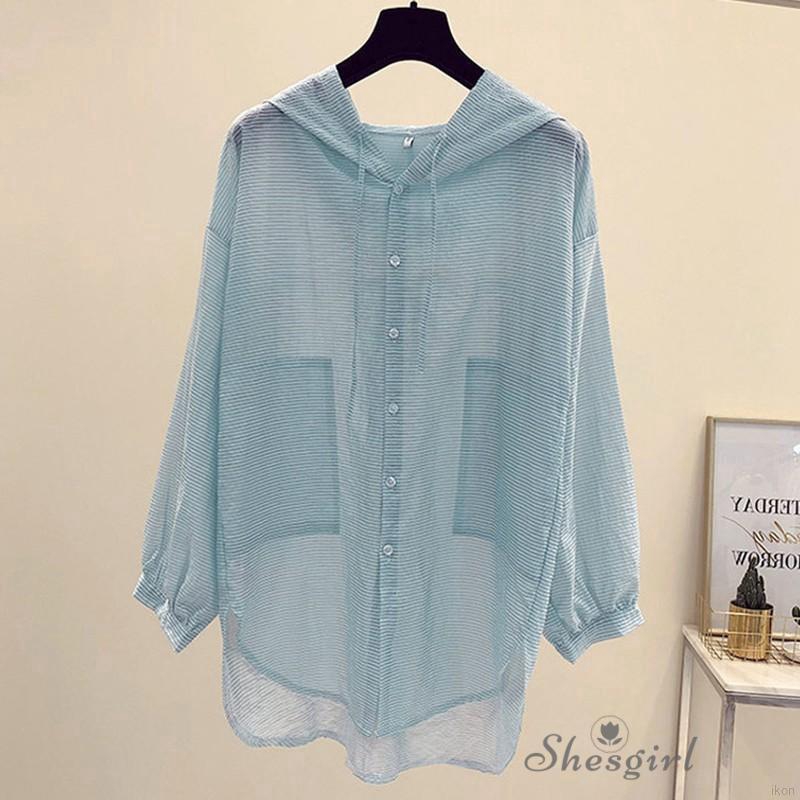 Áo khoác chống nắng mỏng nhẹ thời trang cho nữ | BigBuy360 - bigbuy360.vn