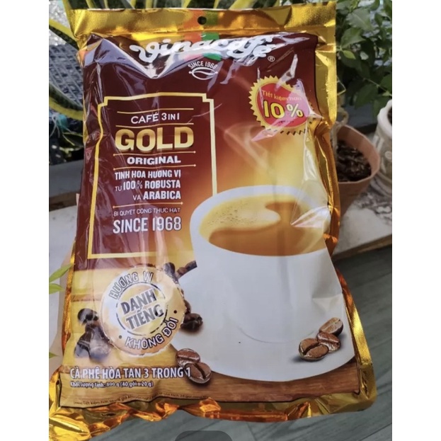 Cafe/ca phê sữa hòa tan Vinacafe bịch 40 gói