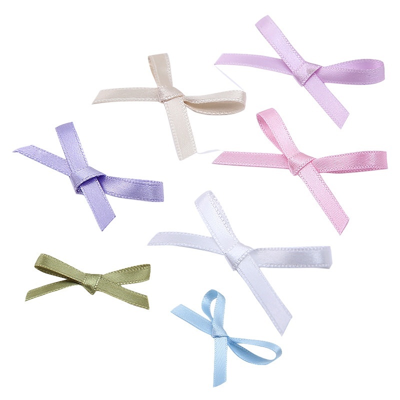 Cuộn Dây Ruy Băng Bằng Satin Nhiều Màu Sắc 5Mmx10Y Trang Trí Tiệc Thủ Công Mate