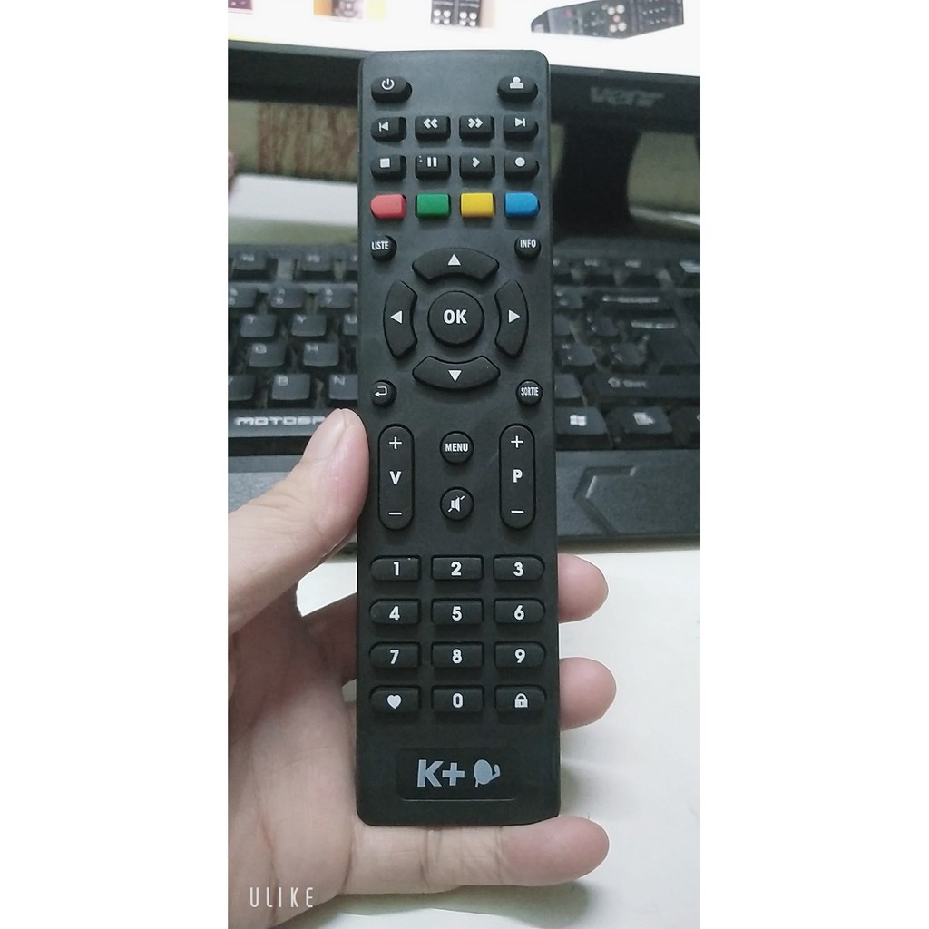 Điều khiển K+ HD - Remote K+ HD dùng cho đầu thu K+ HD chảo vệ tinh