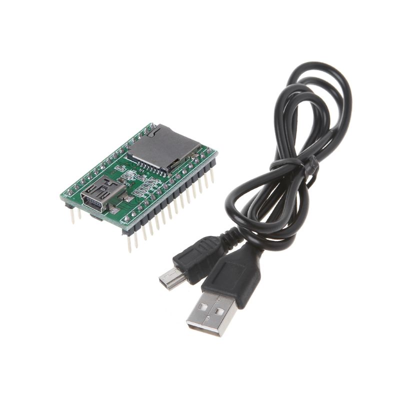 Mô-đun giọng nói HL JQ6500-28P USB Thay thế một đến 5 chiều MP3 Tiêu chuẩn giọng nói Contr nối tiếp
