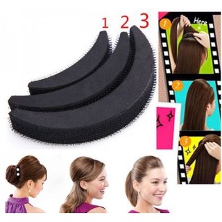 Set 3 kẹp phồng tóc mái (3 cấp độ)
