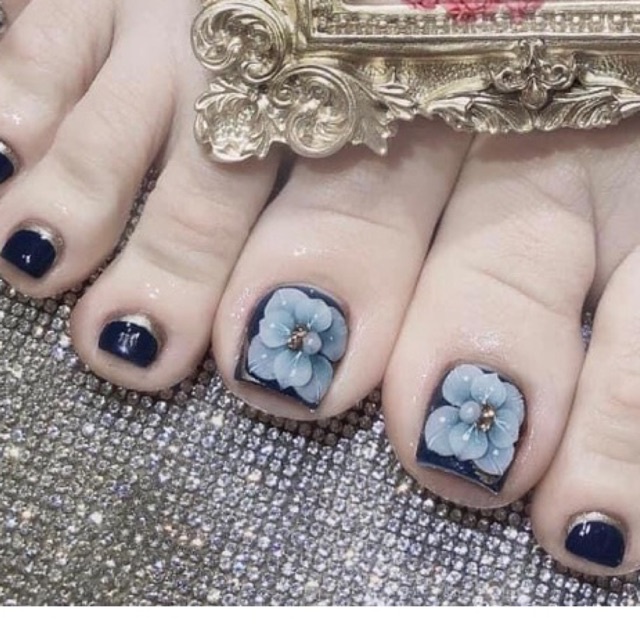 Hoa Nail-Hoa Gắn Móng Chân Full Móng Bột Mỹ Giá 1 Bông