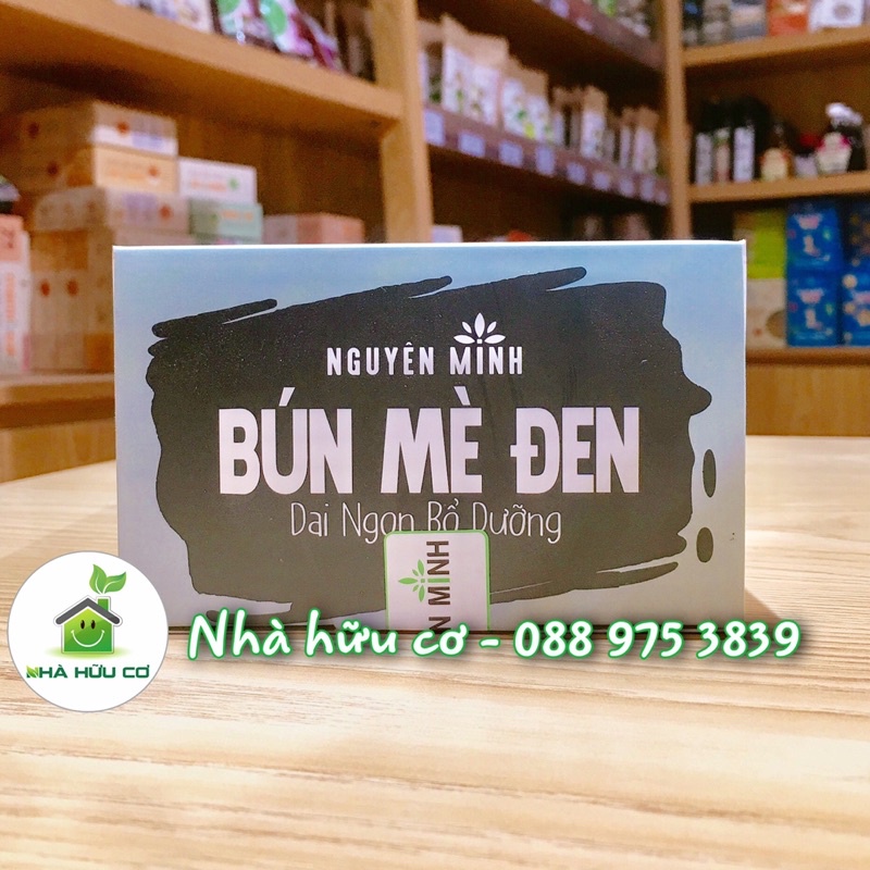 Bún mè đen Nguyên Minh - Mì rau củ cho bé ăn dặm Nguyên Minh - Date: 1/2023