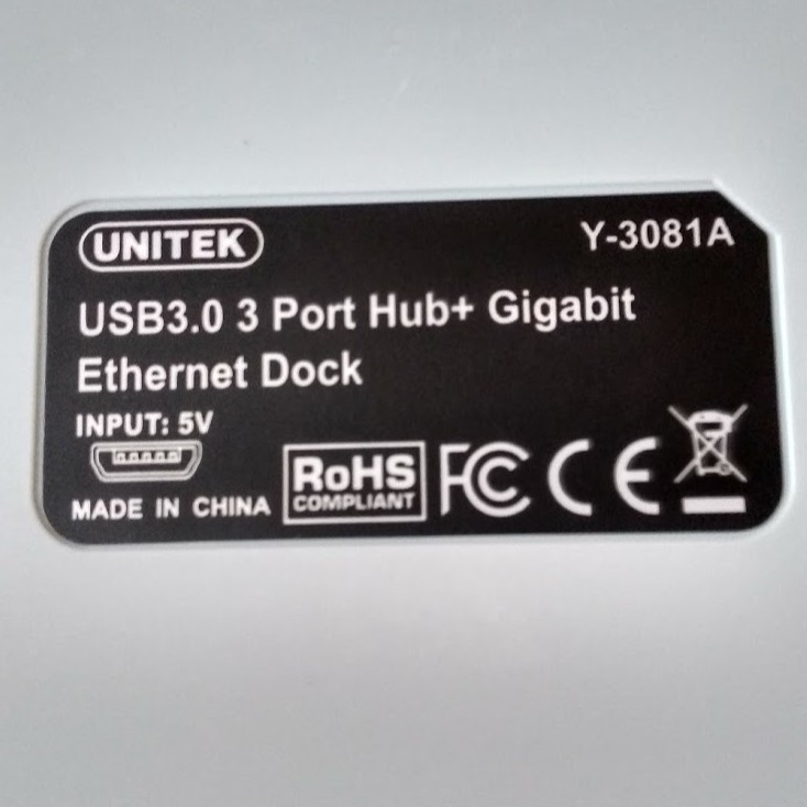 UNITEK hub USB 3.0 (3 cổng) + RJ45 1000Mbps + Dock Surface pro 3-4, MTB + Đầu chuyển OTG
