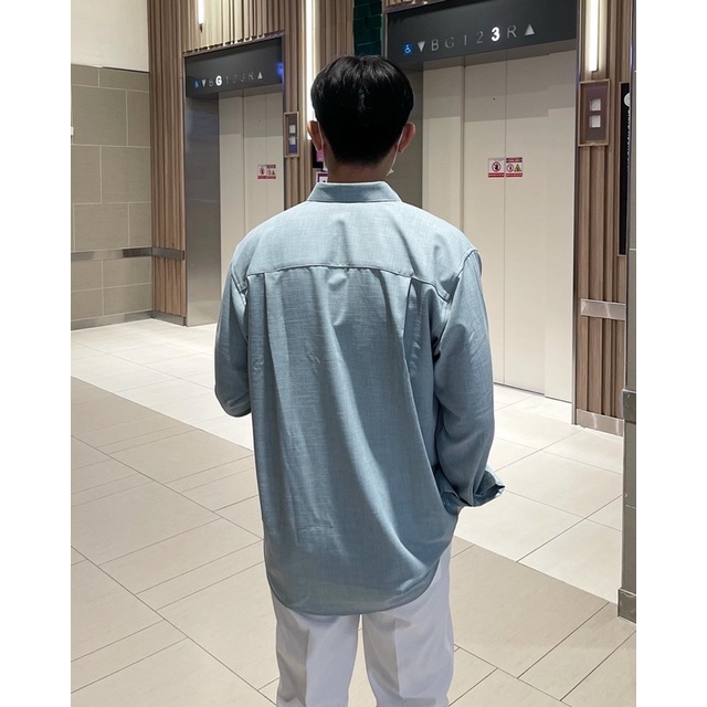 Sơ Mi Linen - Auber Half Open Shirt (8color)