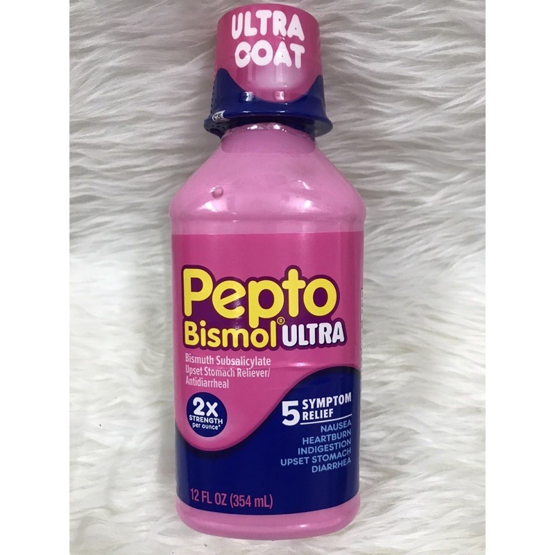 Thực phẩm chức năng hỗn dịch tiêu hoá dạ dày Pepto Bismol 354ml