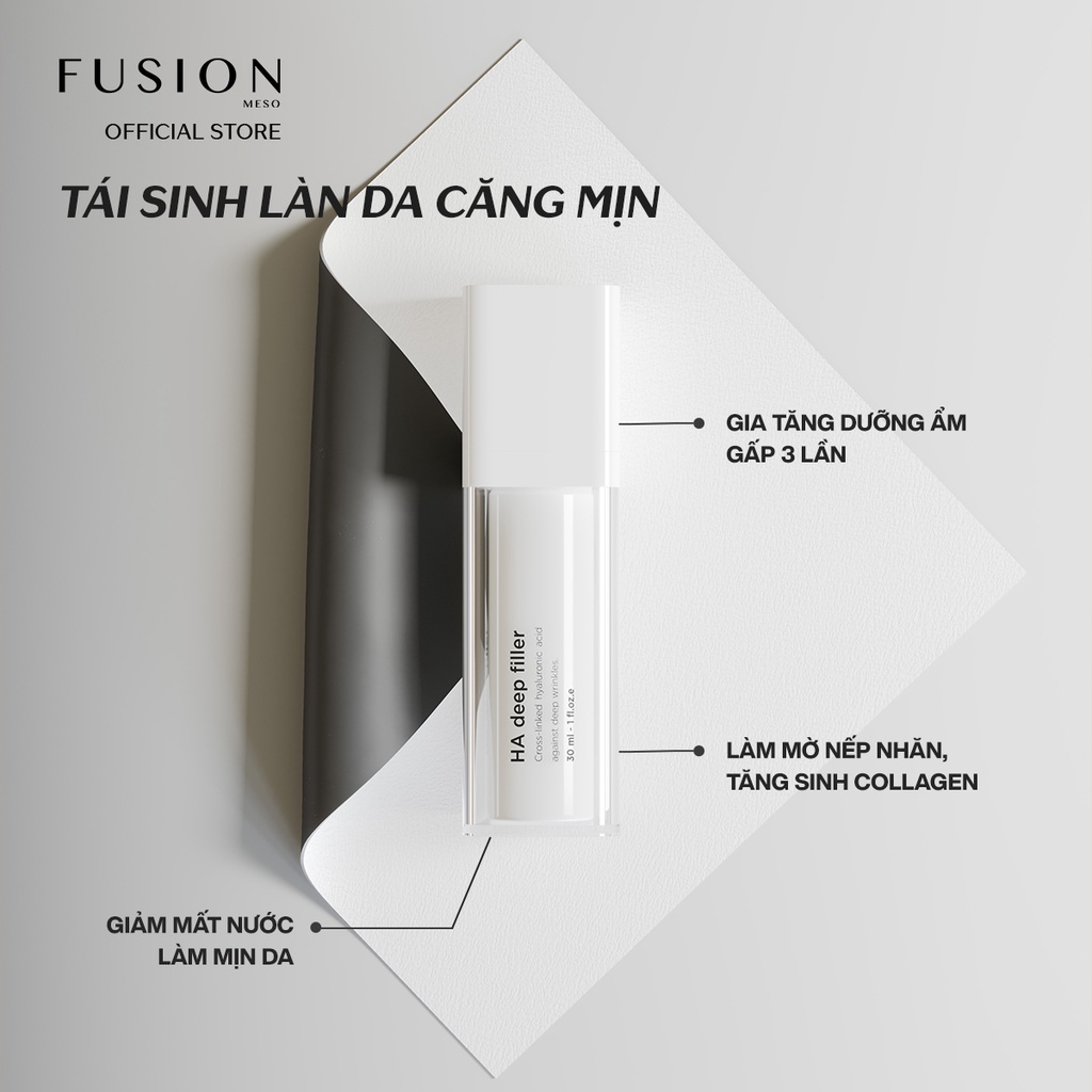 Tinh chất căng bóng mịn da Fusion HA 30ml