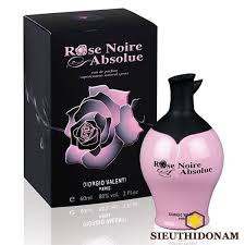 Nước hoa Giorgio Valenti Rose Noire Absolue 60ml, mang đến hương thơm quyến rũ, nồng nàn, gợi cảm.