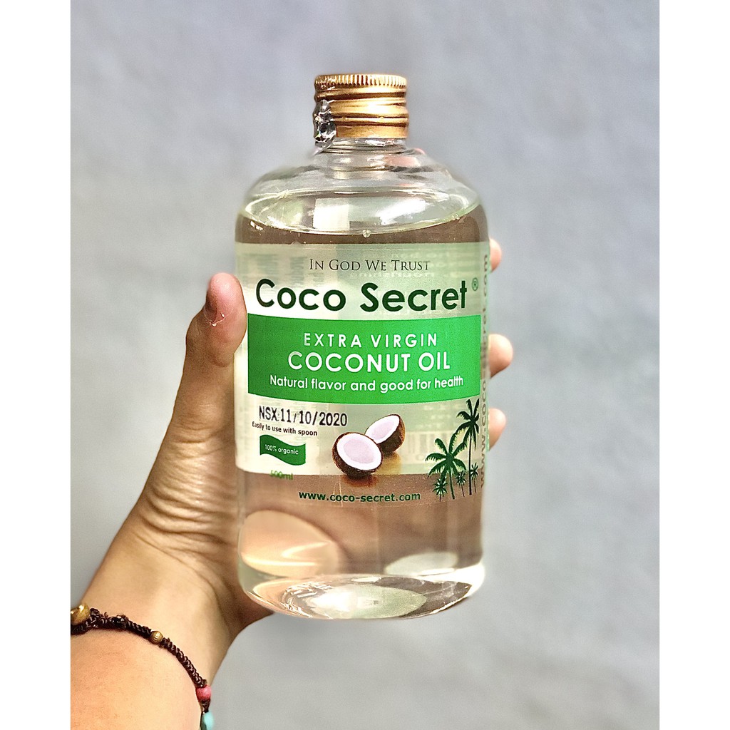 [TẶNG 1 SON DƯỠNG] COMBO 2 DẦU DỪA COCO SECRET 500ML