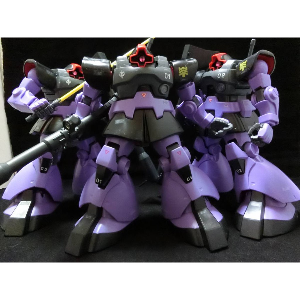 Mô hình gunpla mg 6607 Triple Dom Daban Model