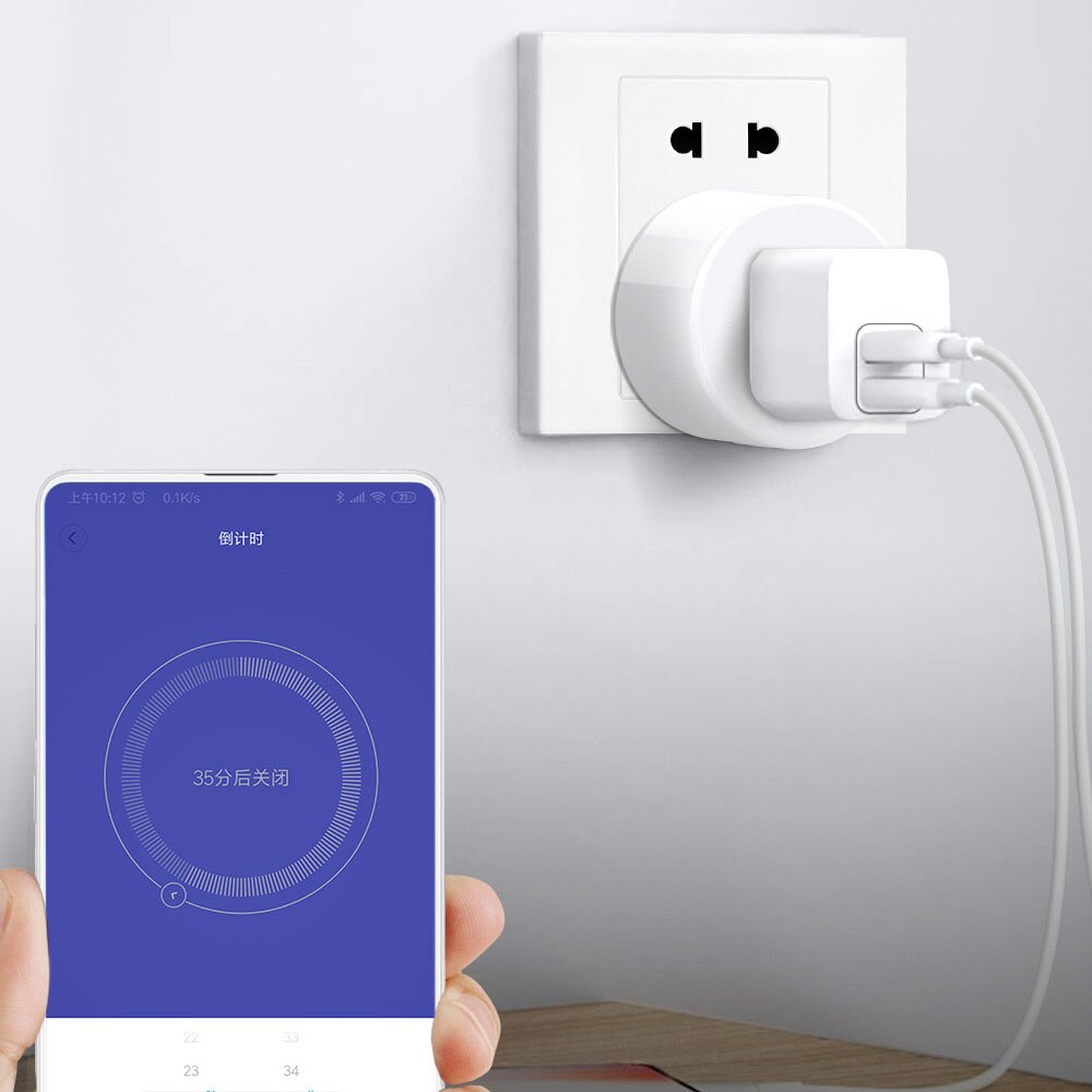 Ổ Cắm Điện Thông Minh Xiaomi Gosund Điều Khiển Từ Xa Bằng Ứng Dụng Wifi